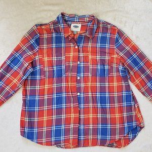 Old Navy Long Sleeve Button-Down Shirt Size XL